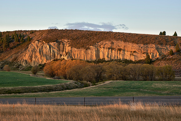 Sunrise on Clay Cliffs Twizel