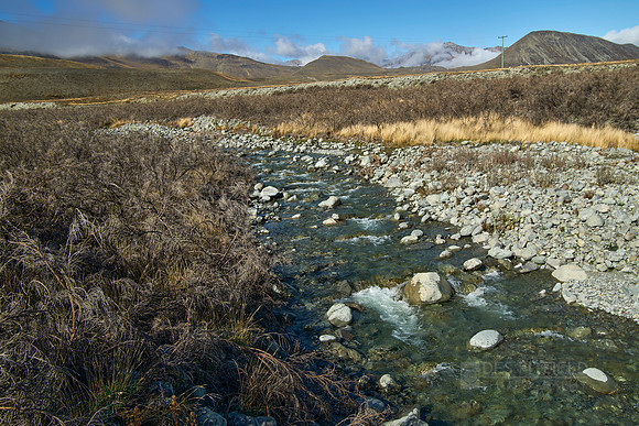 Unnamed Stream Lake Tekapo