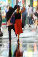 Rainy Night in Flinders Street