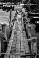 Wooden Pier Strahan Tasmania